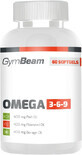 GymBeam Omega 3-6-9, sin sabor, 60 c&#225;psulas