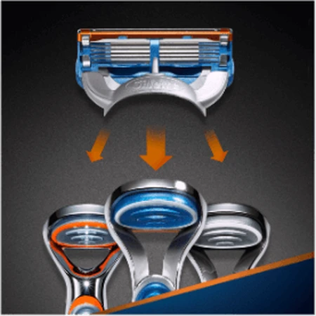 Rasoir Gillette Fusion + 2 têtes