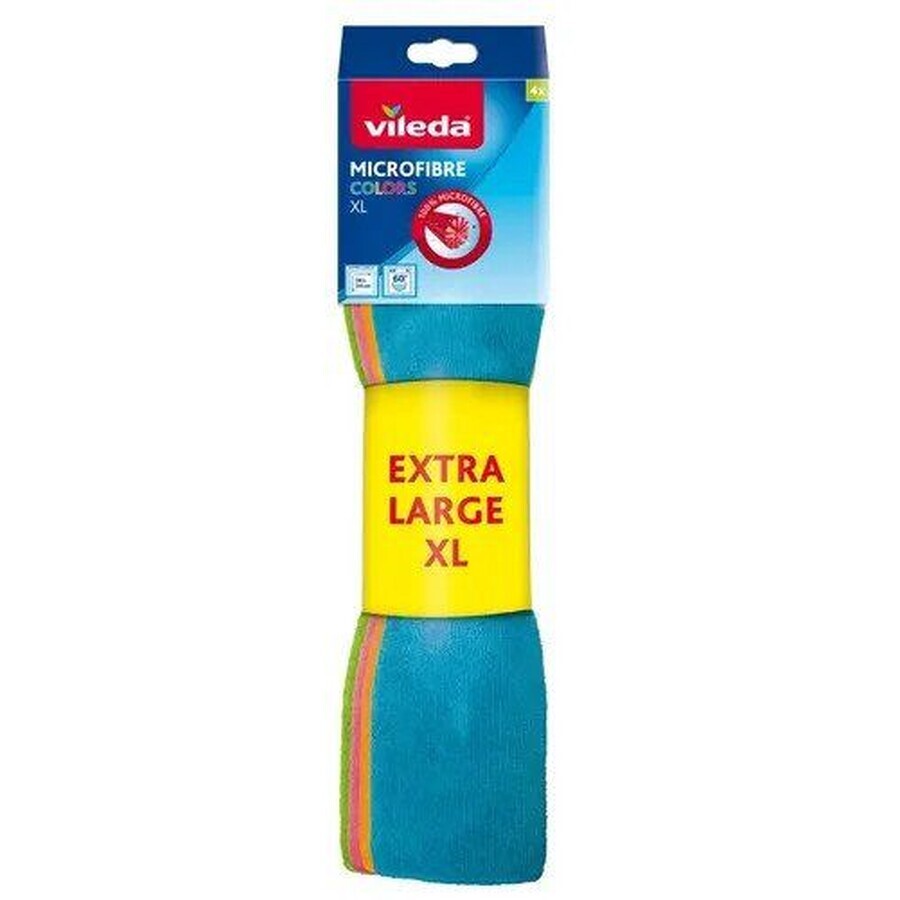 Vileda Colours micro serviette XL 4 pcs
