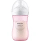 Philips Avent Natural Response Bottle 260ml, 1m+ pink