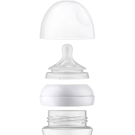 Philips Avent Natural Response Bottle 260ml, 1m+ pink