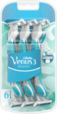 Gillette Venus Venus Simply Venus3 Sensitive Disposable Razor 6 pcs