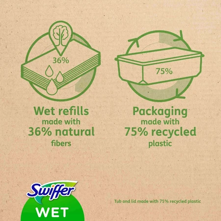 Swiffer wet wipes with fresh citrus flavor 20 pcs
