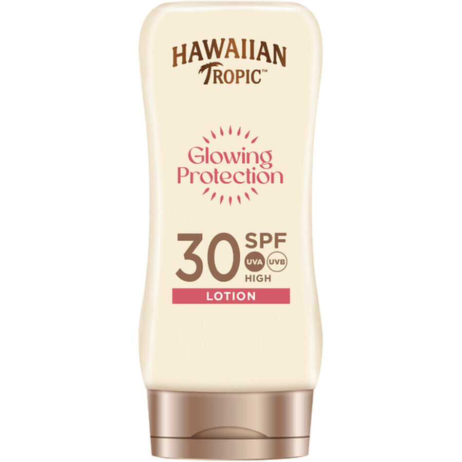 Hawaiian Tropic Zonnebrand SPF 30 Glinsterende Bescherming 180 ml