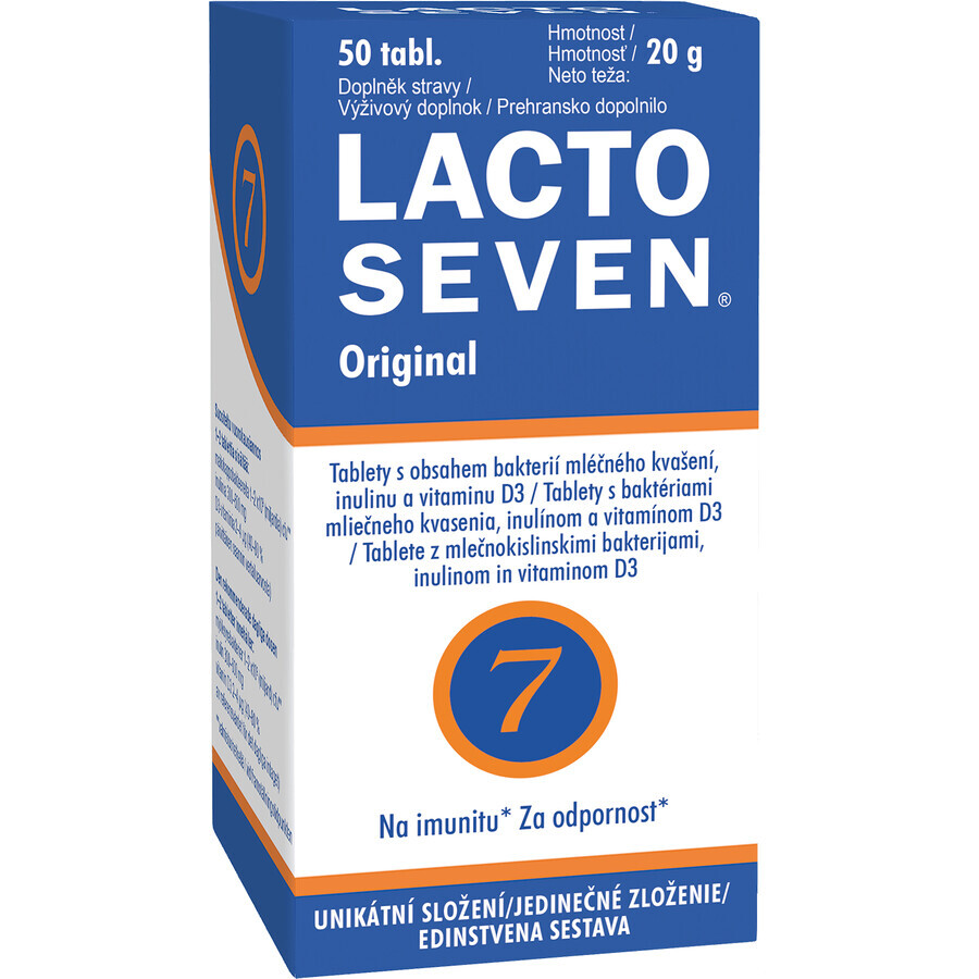 Vitabalans Oy LactoSeven, 50 Tabletten