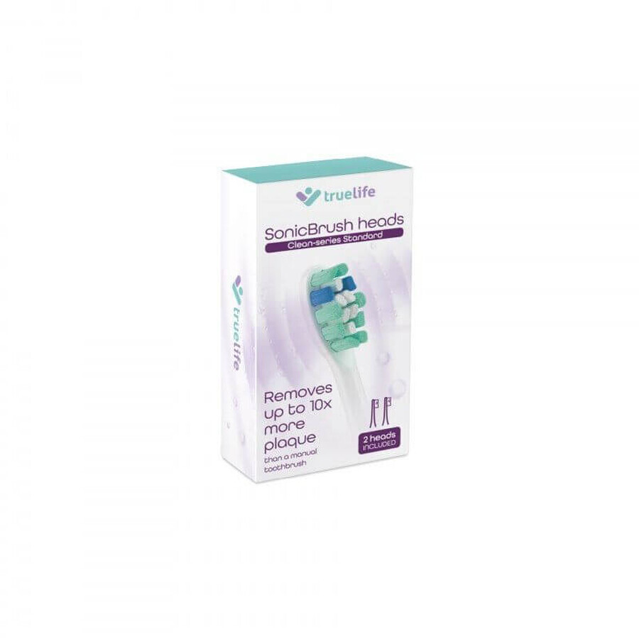 TrueLife SonicBrush SonicBrush Clean-series Standard White 2 pcs