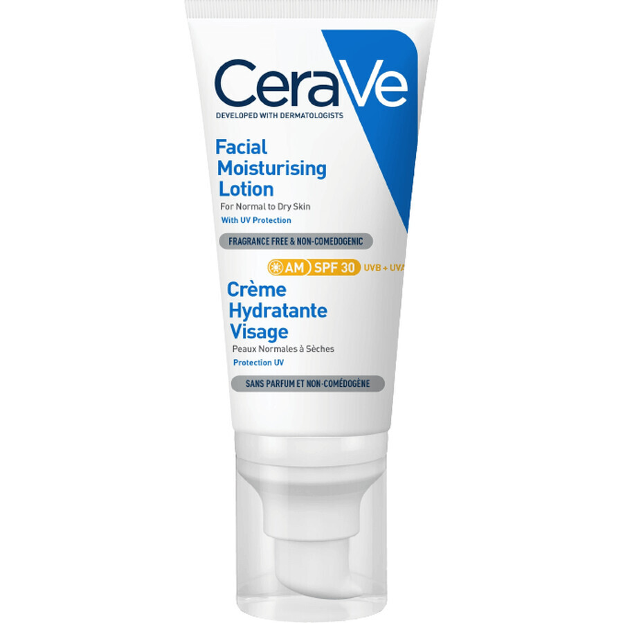 Buy CeraVe Moisturizing Face Cream SPF 30, 52 ml CeraVe Moisturizing Face Cream SPF 30, 52 ml