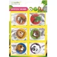Pegatinas MosquitNo Safari con aroma de citronela 6 uds.