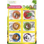 MosquitNo Safari stickers that release the smell of citronella 6 pcs MosquitNo Safari stickers that release the smell of citronella 6 pcs