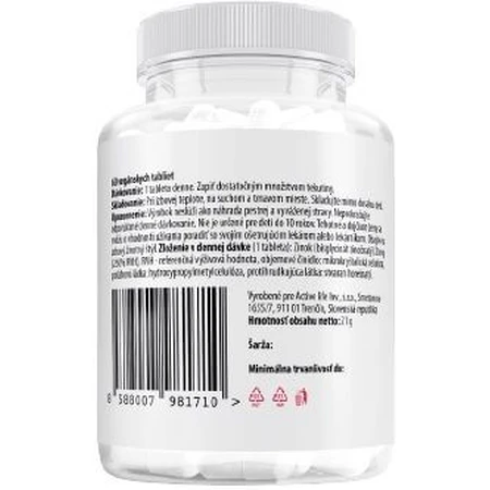 Zinc Zerex 25mg 60 gélules