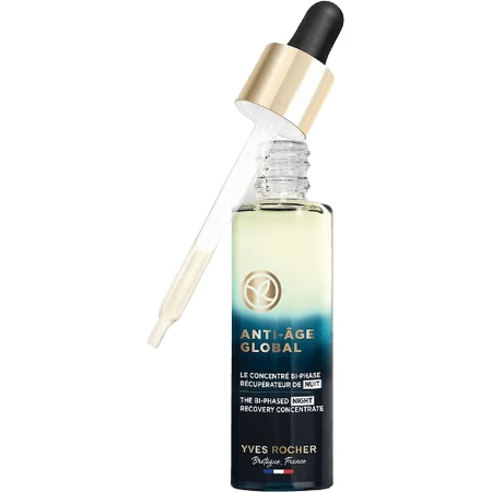 Yves Rocher Global Anti-Age Sérum de nuit régénérant biphasé 30 ml