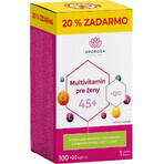 Aporosa Multivitamine pour femmes 45+, 120 comprimés Aporosa Multivitamine pour femmes 45+, 120 comprimés