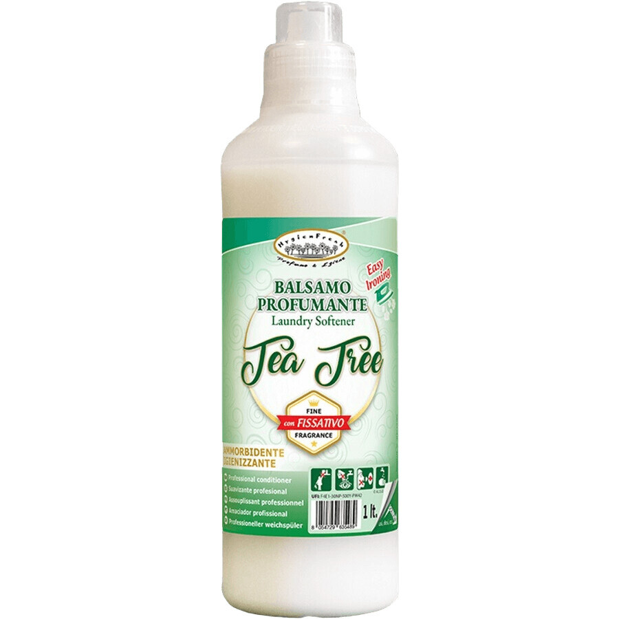 HygienFresh Deo acondicionador concentrado para tejidos con fragancia de Árbol del Té fijador 1 litro