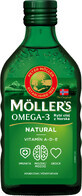 Mollers Omega 3 Aceite de pescado Natur aceite de h&#237;gado de bacalao 250 ml