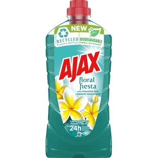 Ajax Floral Fiesta Universalwaschmittel, Lagunenblumen 1 Liter