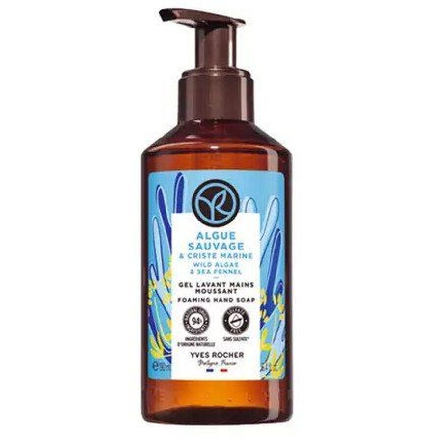 Yves Rocher Sapone liquido per le mani alghe e burro di mare 190 ml