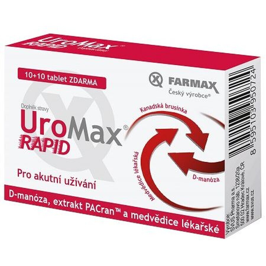 UroMax Rapid 20 tabletten