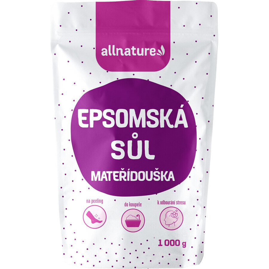 Winkel op Allnature Epsomzout Moederadem, 1000 g Allnature Epsomzout Moederadem, 1000 g