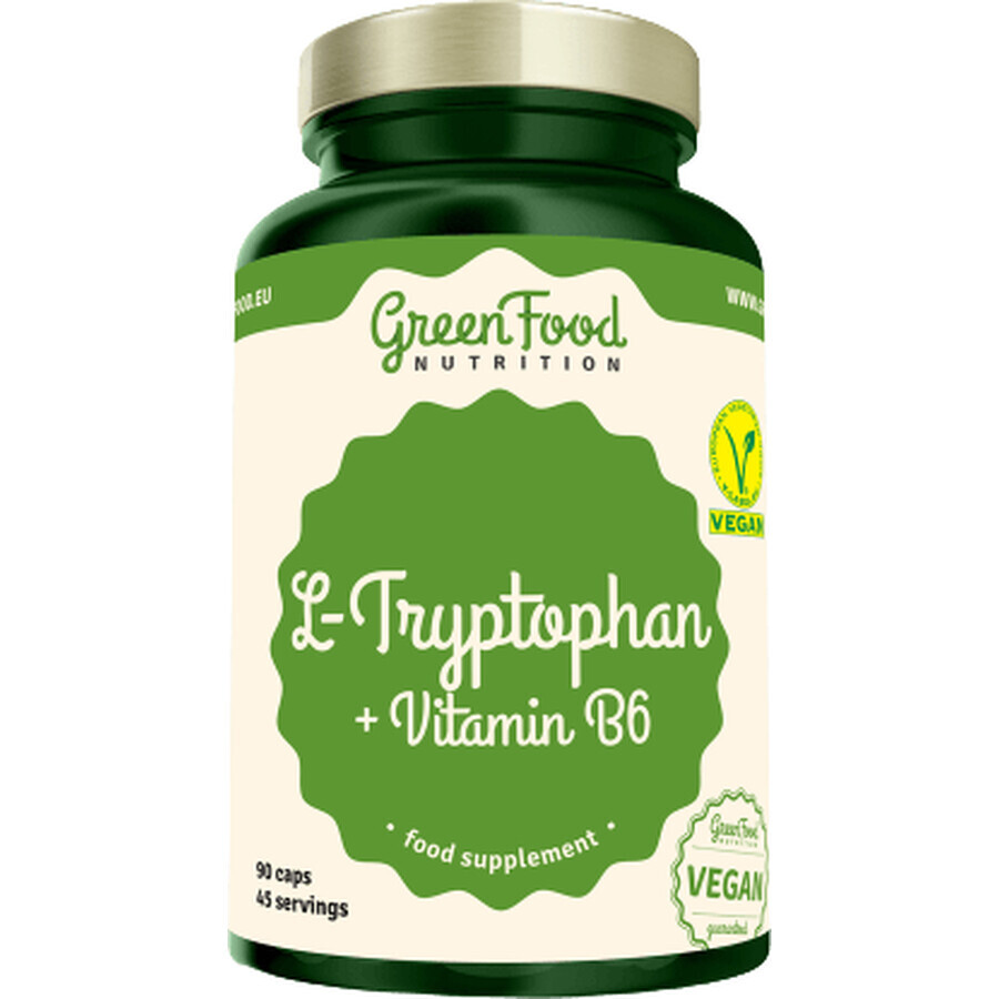 GreenFood Nutrition L-Tryptophan 90 Kapseln
