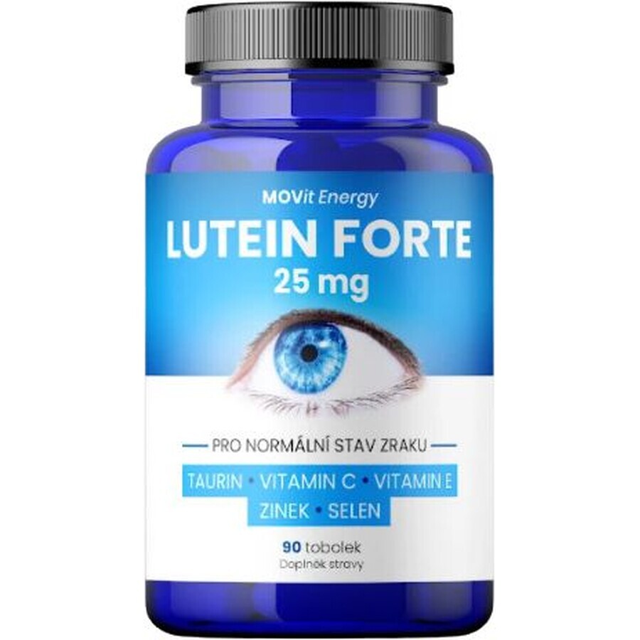 Movit Energy Luteína Forte 25 mg + Taurina 90 cápsulas