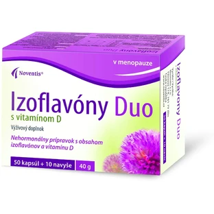 Noventis Isoflavone Duo mit Vitamin D 60 Kapseln