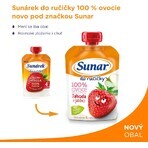 Sunar Do ručičky Fresa fruta cápsula 4m+ 100 g Sunar Do ručičky Fresa fruta cápsula 4m+ 100 g