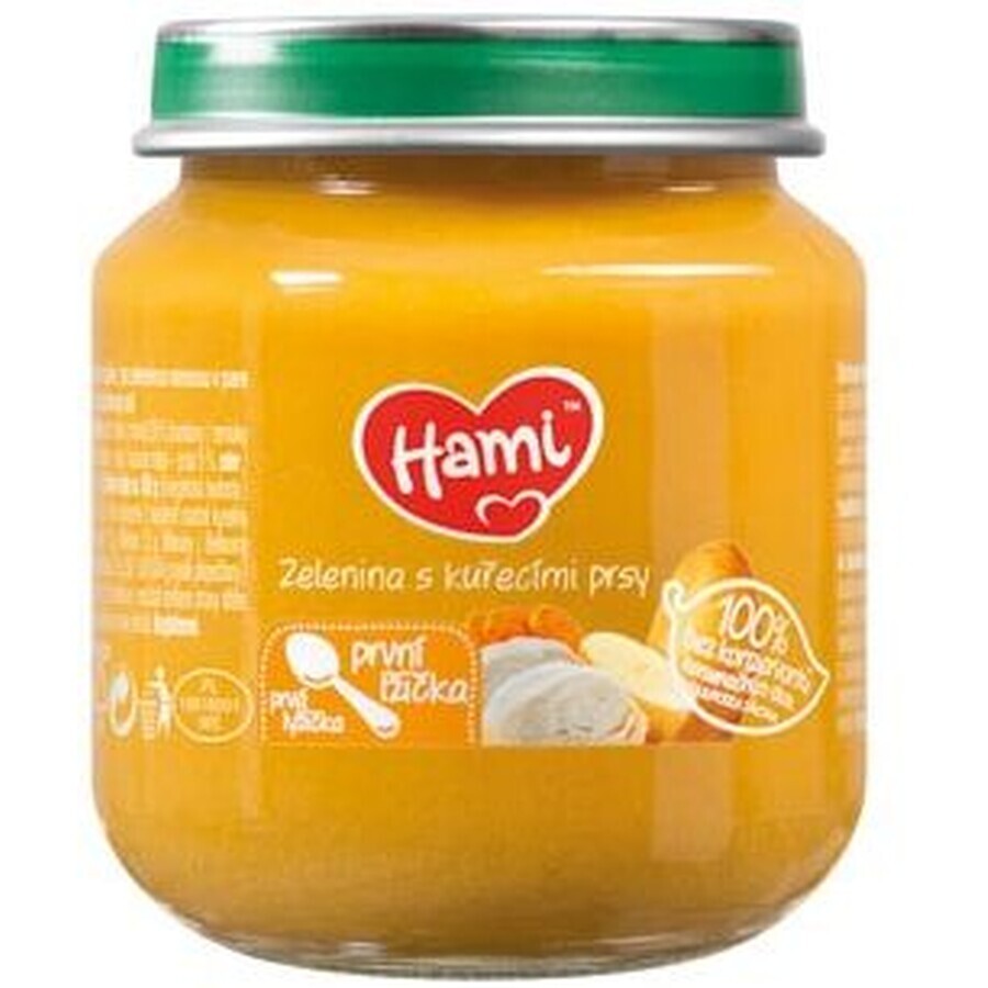 Hami Verdure con petto di pollo primo misurino 125 g