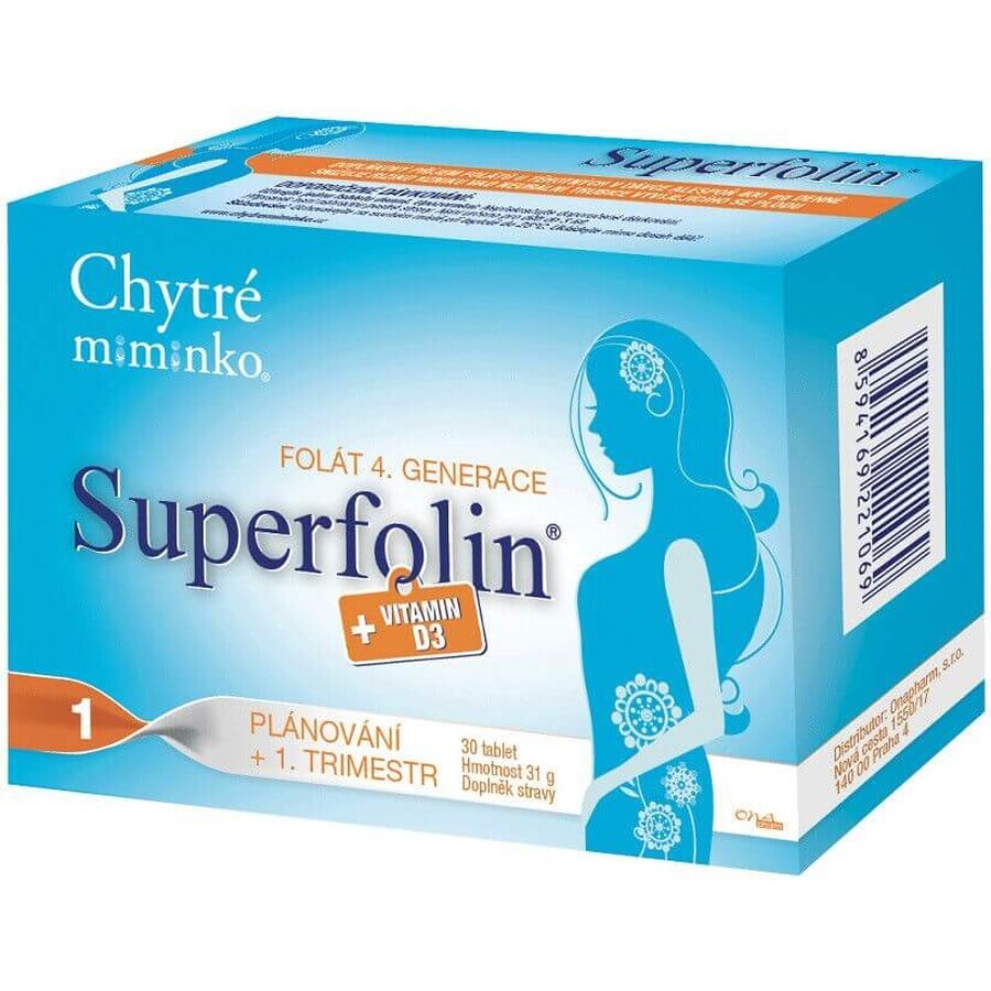 Smart Baby Superfolin 1 PLAN 30 compresse