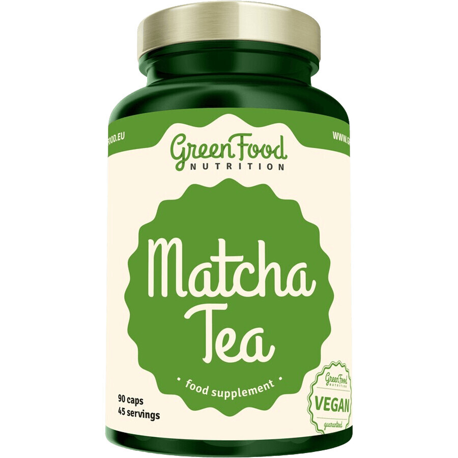 GreenFood Nutrition Thé Matcha 90 gélules