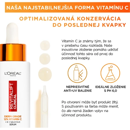 L'Oréal Paris Revitalift Clinical serum met pure vitamine C 30 ml