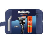 Gillette ProGlide Reisset - scheerapparaat + vervangend scheerhoofd + gel Gillette ProGlide Reisset - scheerapparaat + vervangend scheerhoofd + gel