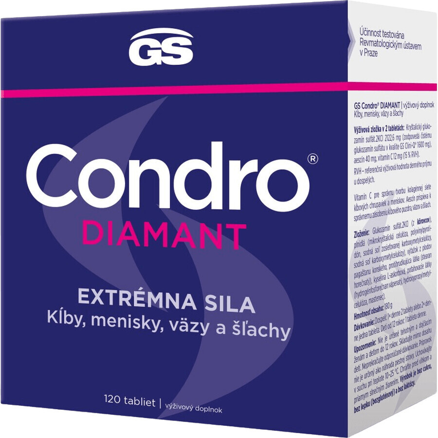 GS Chondro Diamant 120 comprimidos