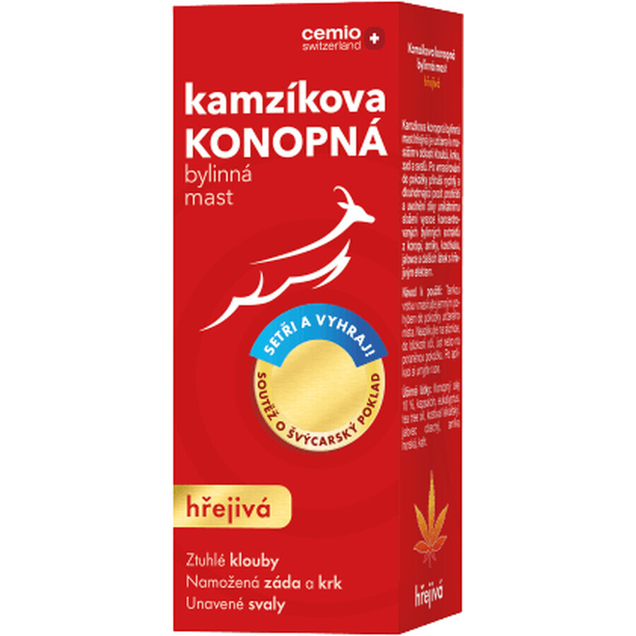 Unguento alla canapa Cemio Kamzik 200 ml