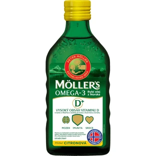Mollers Omega 3 VISOLIE volwassenen 50+ Citroensmaak 250 ml