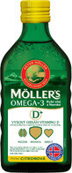 Mollers Omega 3 ACEITE DE PESCADO adultos 50+ Sabor lim&#243;n 250 ml