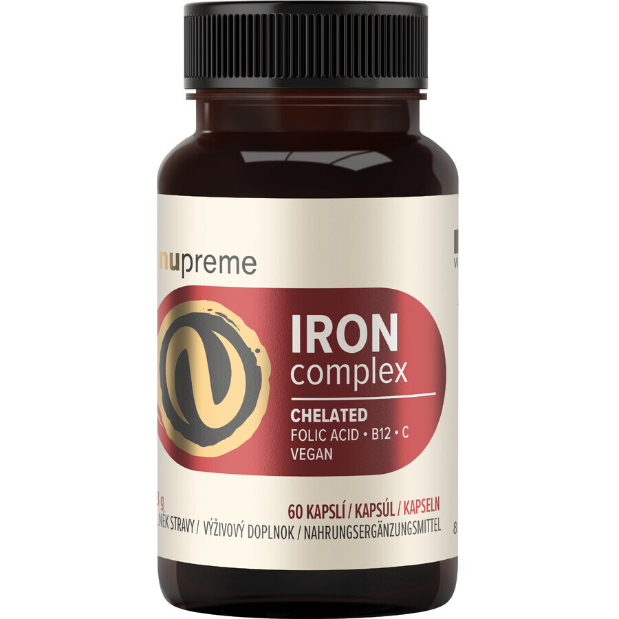 Nupreme Iron Chelate 60 capsules