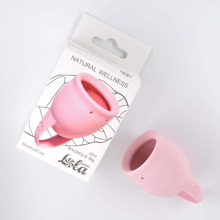 Lola Games Natural Wellness Menstruationstasse Natural Wellness Menstruationstasse Rosa Magnolie 20 ml