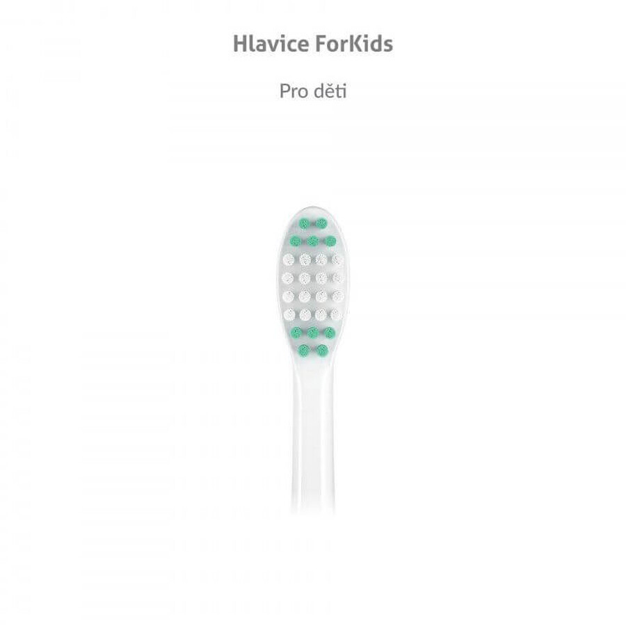 TrueLife SonicBrush UV-serie SonicBrush UV-serie ForKids-koppen ForKids White Duo Pack Vervangingskoppen 2 stuks