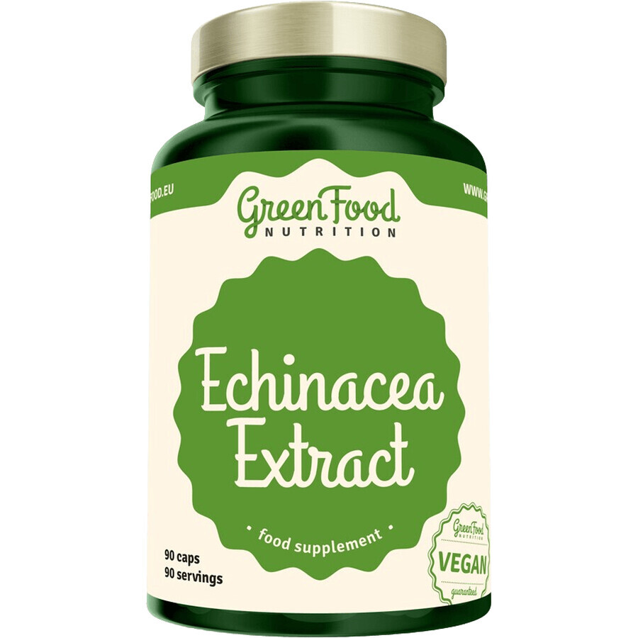 GreenFood Nutrition Extracto de Equinácea 90 cápsulas