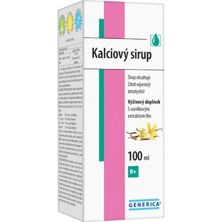 Generica Calciumsiroop met vanillesmaak 100 ml