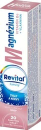 Revital Magnesium + Vitamin B6 mit Grapefruit-Geschmack 20 Brausetabletten