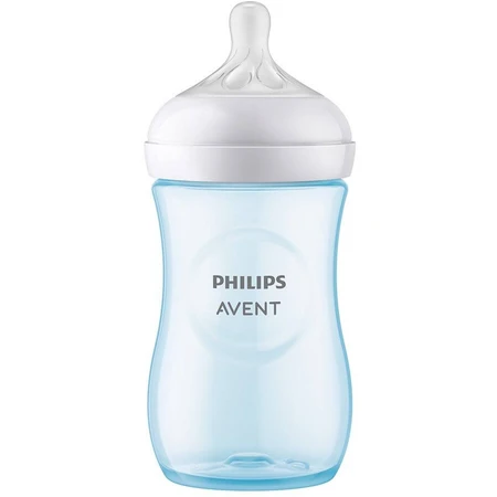 Philips Avent Natural Response Bottles 260ml, 1m+ blue