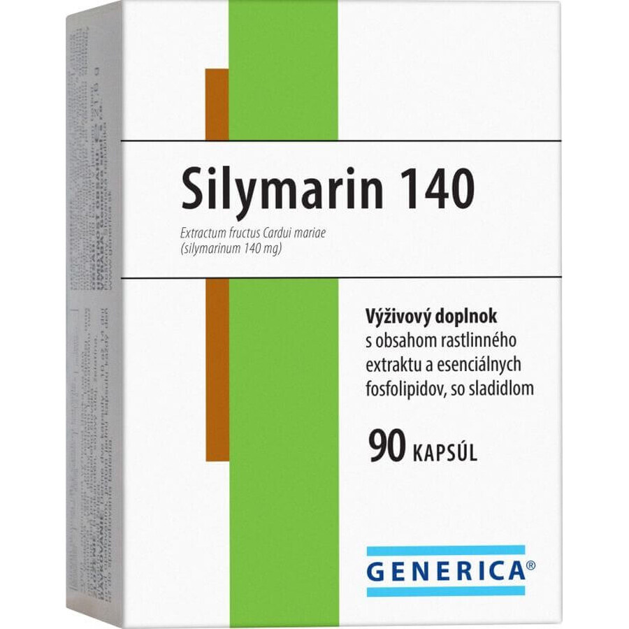 Generica Silymarin 140, 90 capsules