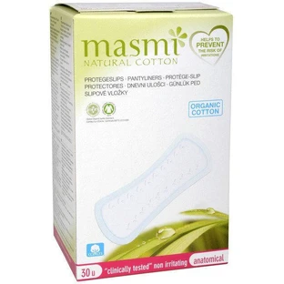 Masmi coussinets anatomiques en coton biologique 24 pcs
