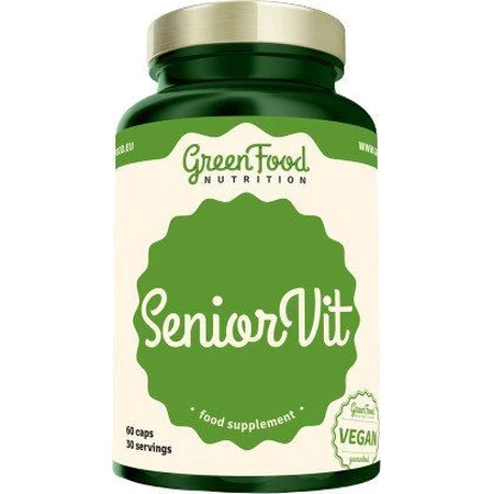 GreenFood Nutrition SeniorVit 60 capsules