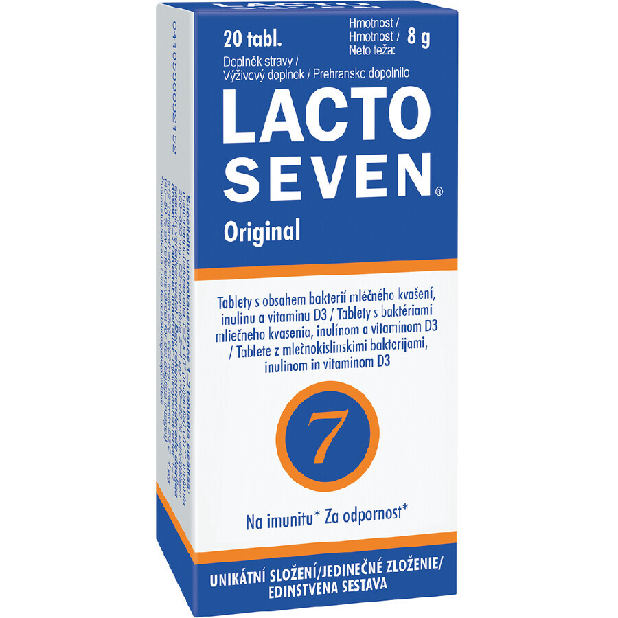 Vitabalans Oy LACTOSEVEN, 20 tablets