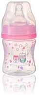 BabyOno Sticlă anticolică Classic roz 0 m+ 120 ml