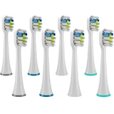 TrueLife SonicBrush UV Heads UV Heads White Sensitive Replacement Cap for sensitive teeth 8 pcs