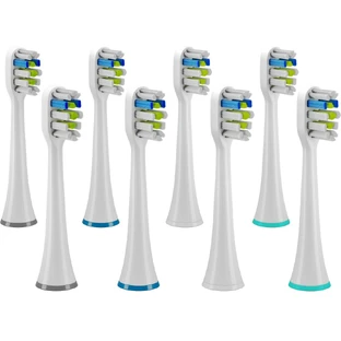 TrueLife SonicBrush SonicBrush UV Heads White Sensitive Replacement Cap for sensitive teeth 8 pcs