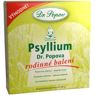 Dr Popov PSYLLIUM oplosbare vezels 500 g